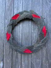Load image into Gallery viewer, PREORDER Featherdale Christmas Wreath - Merry Guinea Wreath
