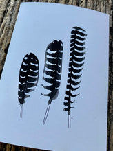 Load image into Gallery viewer, 7 Pack - Featherdale Native Australian Feather A6 Cards - Sustainability Printed