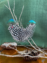 Load image into Gallery viewer, Featherdale Christmas Ornaments - Decorative Guinea Bird