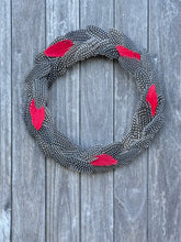 Load image into Gallery viewer, PREORDER Featherdale Christmas Wreath - Merry Guinea Wreath