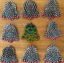 Load image into Gallery viewer, Featherdale Christmas Ornaments - Guinea Bells