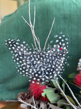 Load image into Gallery viewer, Featherdale Christmas Ornaments - Decorative Guinea Bird
