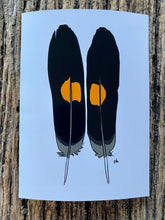 Load image into Gallery viewer, 7 Pack - Featherdale Native Australian Feather A6 Cards - Sustainability Printed