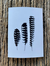 Load image into Gallery viewer, 7 Pack - Featherdale Native Australian Feather A6 Cards - Sustainability Printed