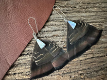 Load image into Gallery viewer, Isla ~ Queensland Boulder Opal and Ethically Souced Feathers