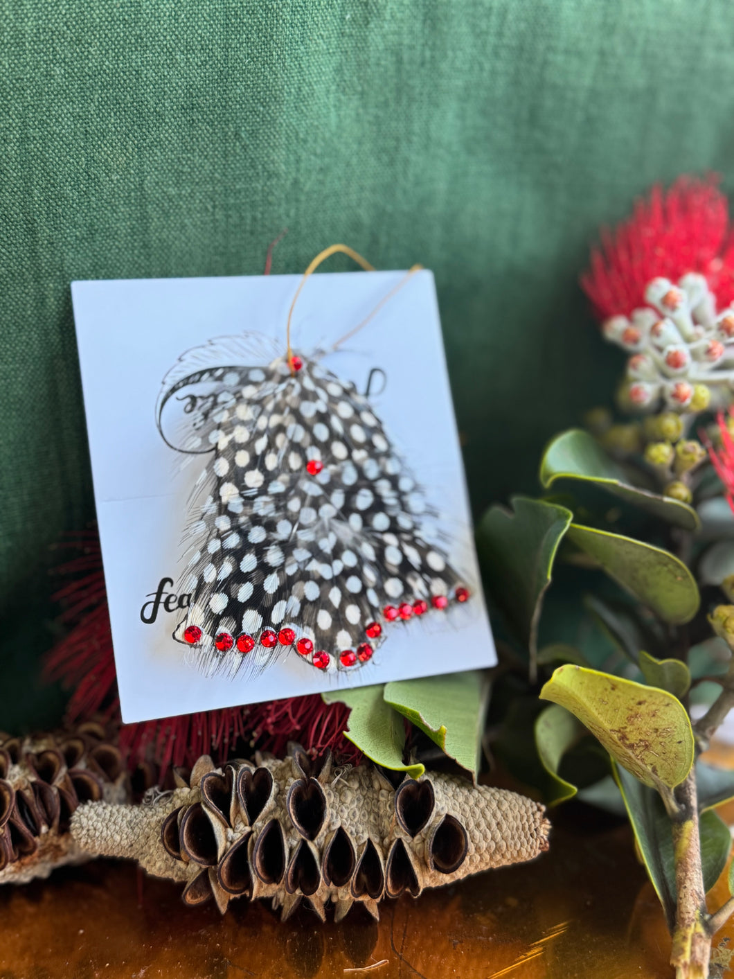 Featherdale Christmas Ornaments - Guinea Bells