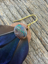 Load image into Gallery viewer, Midnight Drift Opal, Duck and Walnut Wood
