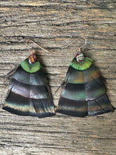 Load image into Gallery viewer, Christmas Trees - wild turkey and pink abalone
