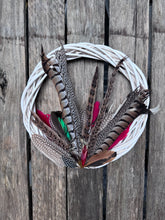 Load image into Gallery viewer, Featherdale Christmas Wreath - Pheasant Bouquet
