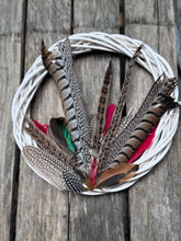 Load image into Gallery viewer, Featherdale Christmas Wreath - Pheasant Bouquet
