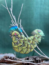 Load image into Gallery viewer, Featherdale Christmas Ornaments - Decorative Pea Bird
