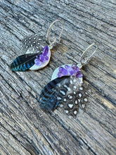Load image into Gallery viewer, Speckled blues with amethyst
