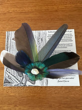 Load image into Gallery viewer, Emerald Dreaming Hat Brooch

