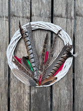 Load image into Gallery viewer, Featherdale Christmas Wreath - Pheasant Bouquet
