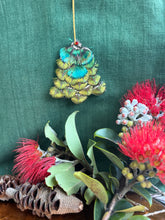 Load image into Gallery viewer, Pre-Order Featherdale Christmas Ornaments - Peacock Bell
