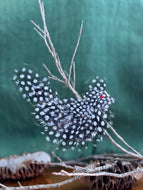 Featherdale Christmas Ornaments - Decorative Guinea Bird