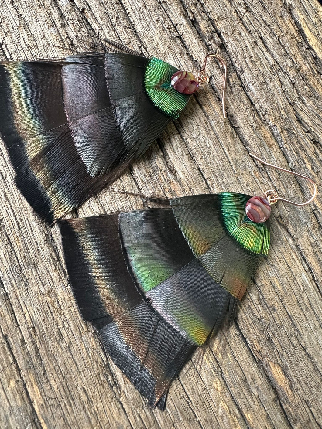 Christmas Trees - wild turkey and pink abalone