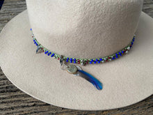 Load image into Gallery viewer, Gypsy Chic Blues Band &amp; detachable Charm
